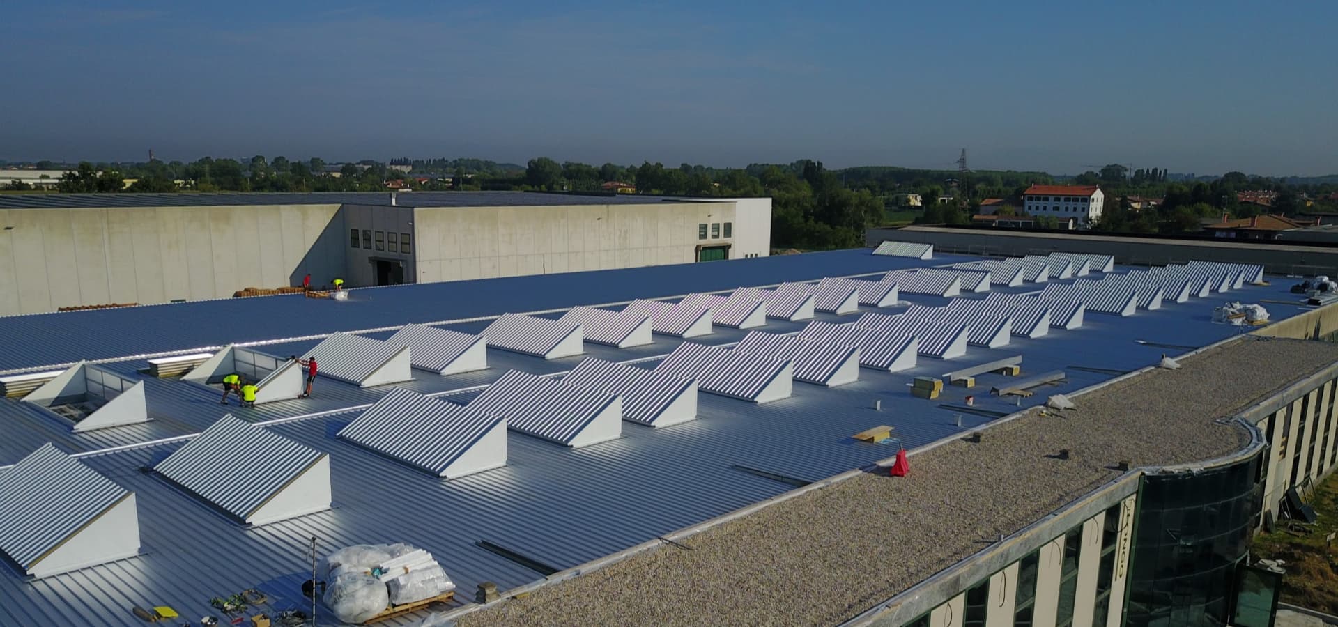 Rifacimento coperture Gela srl opera di Mosaiko