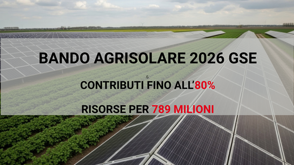 bando agrisolare 2026